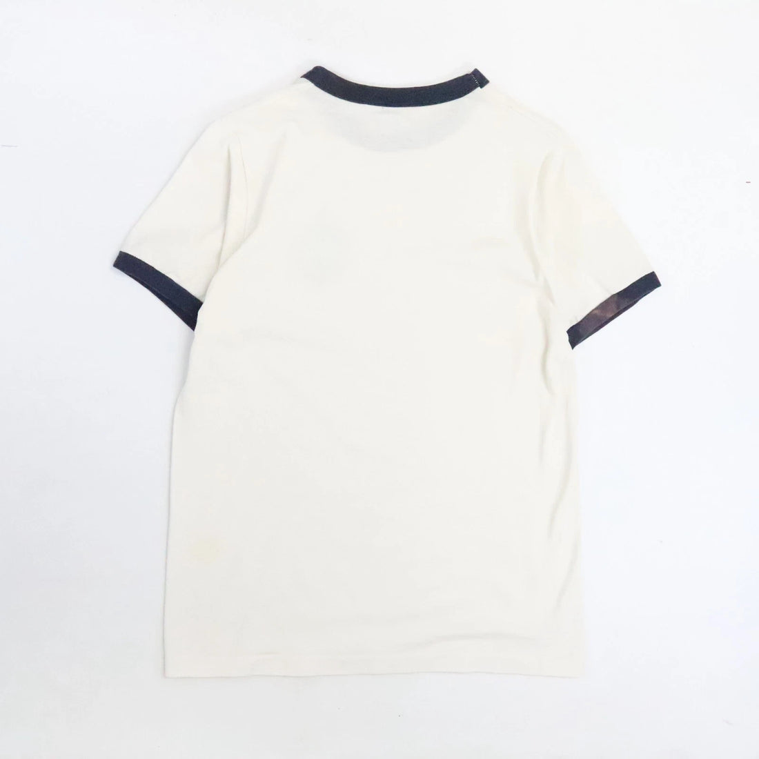 Vintage US Navy Naval Academy Champion Ringer T-Shirt Size Large 80s