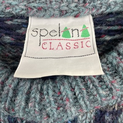 Vintage Wool Knit Crewneck Sweater Size XL Fair Isle