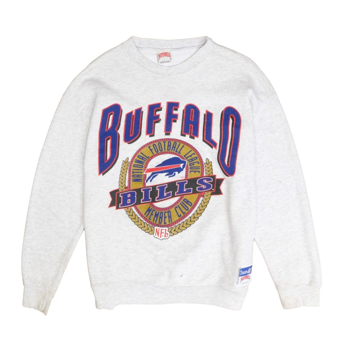 Vintage Buffalo Bills Nutmeg Sweatshirt Crewneck Size Large 90s NFL