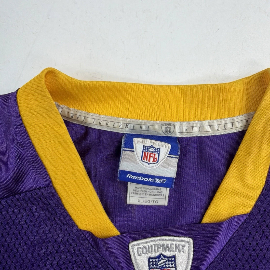 Vintage Minnesota Vikings Brad Johnson Reebok Jersey Size XL NFL