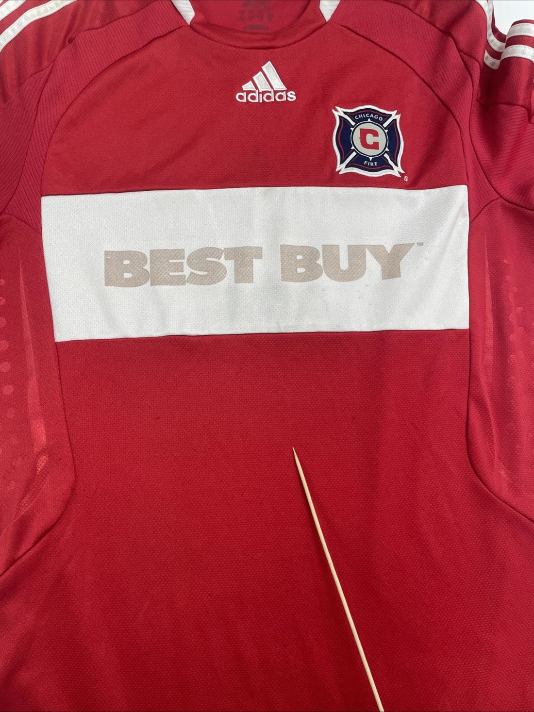 Chicago Fire Adidas Soccer Football Jersey Size Large 2008 MLS