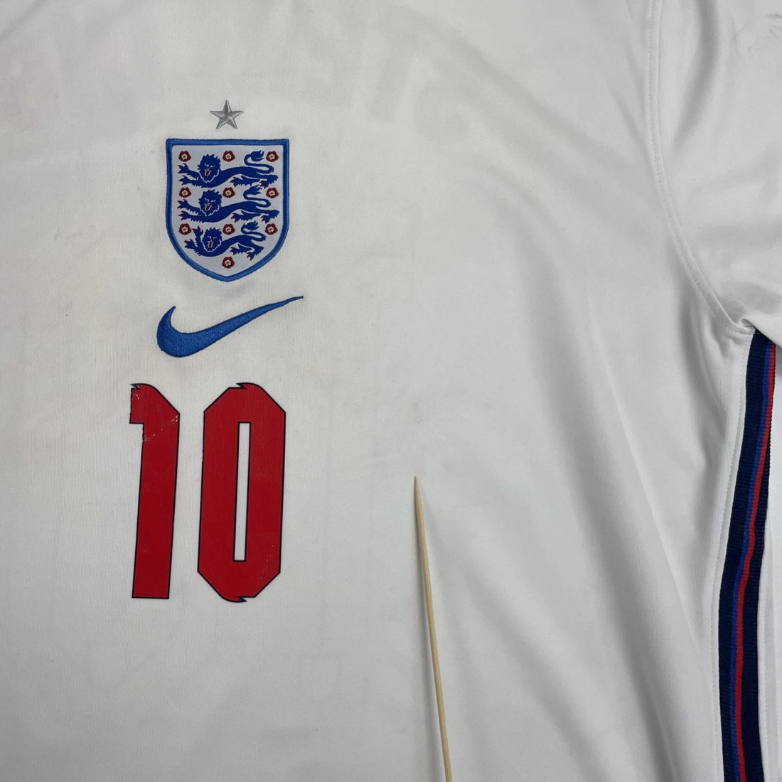England Raheem Sterling 2020-2021 Nike Soccer Football Jersey Size XL