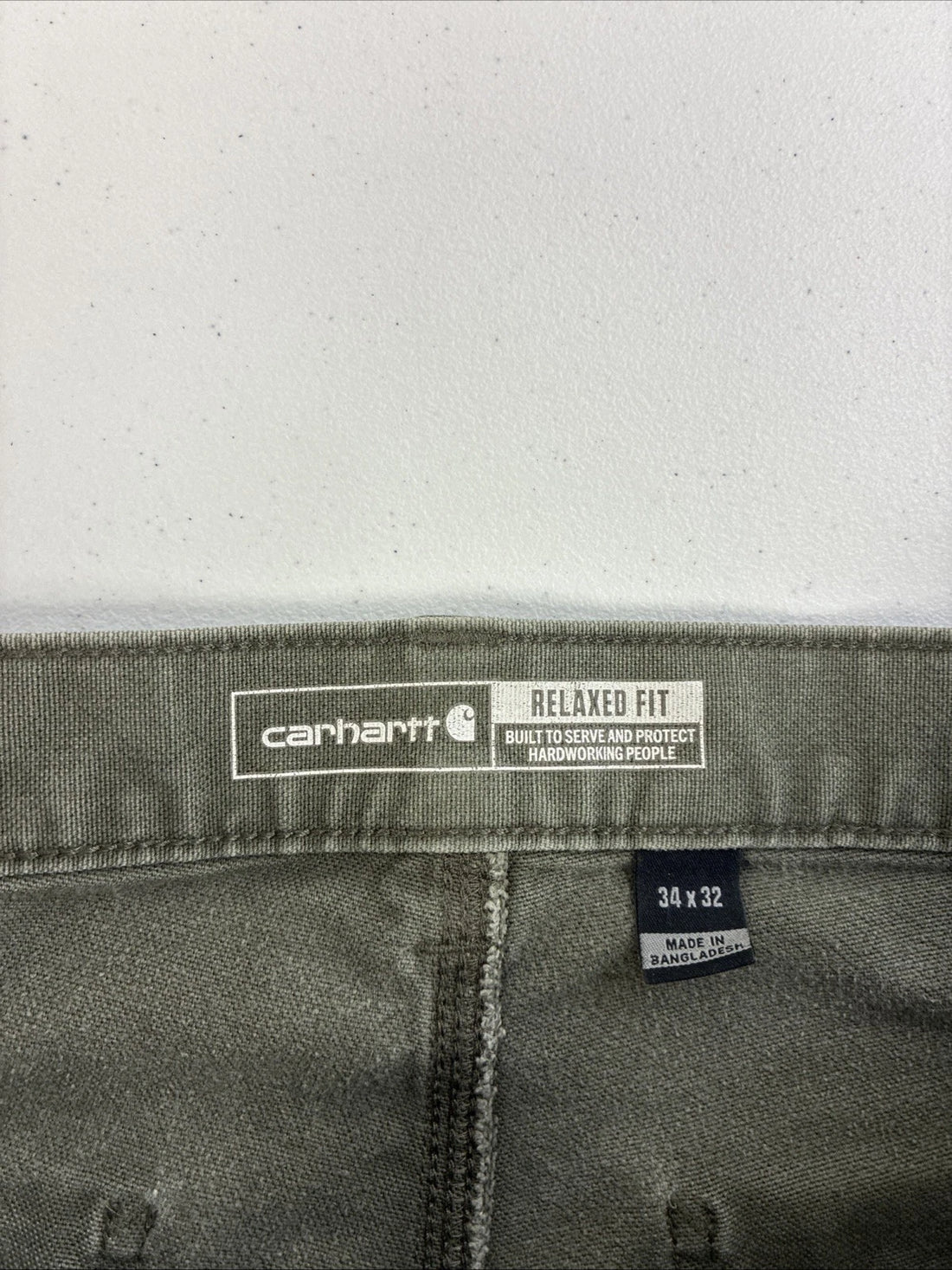 Carhartt Double Knee Work Pants Size 34 X 32