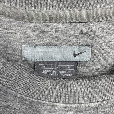 Vintage Nike Crewneck Sweatshirt Size Medium Gray Embroidered Swoosh