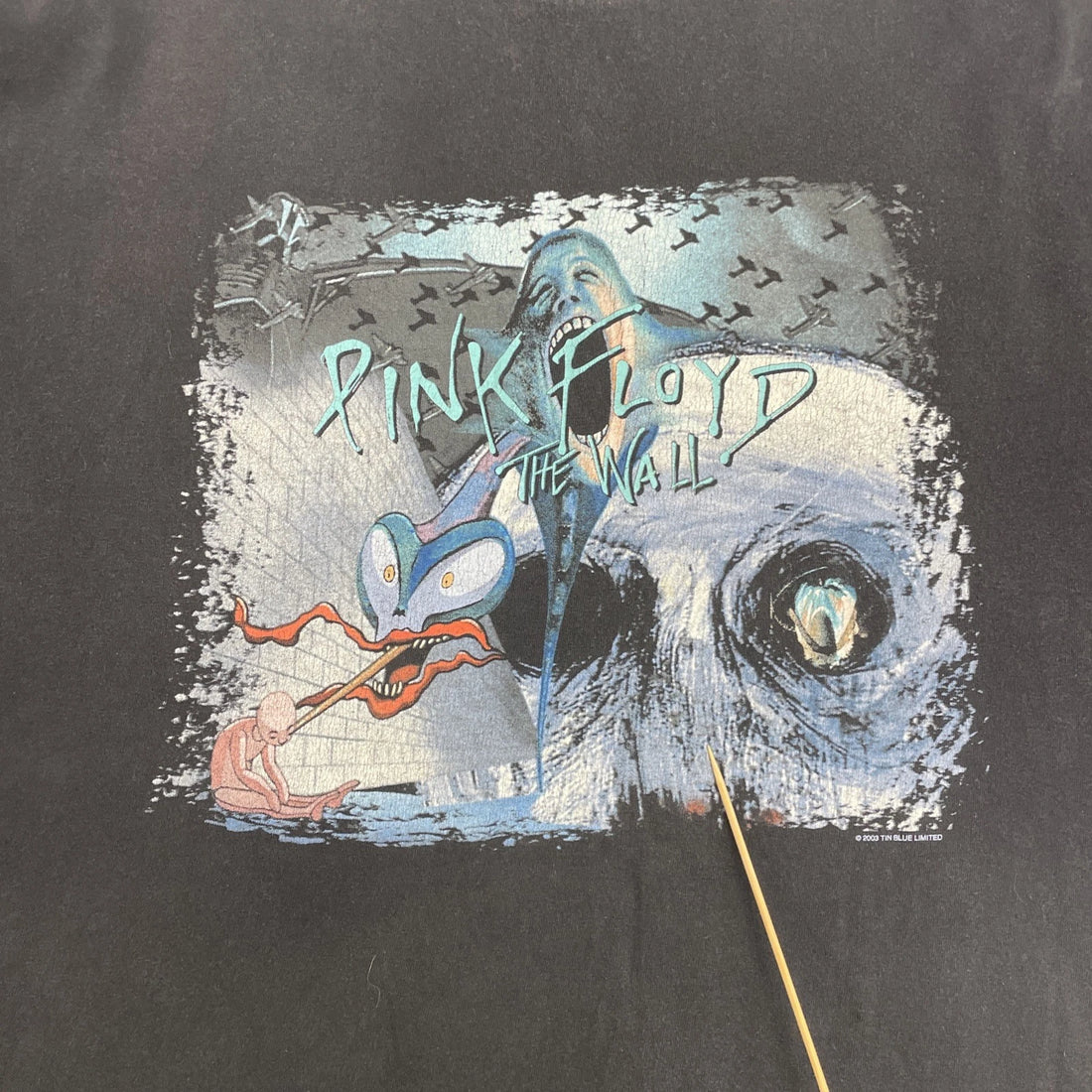 Vintage Pink Floyd The Wall T-Shirt Size XL 2003