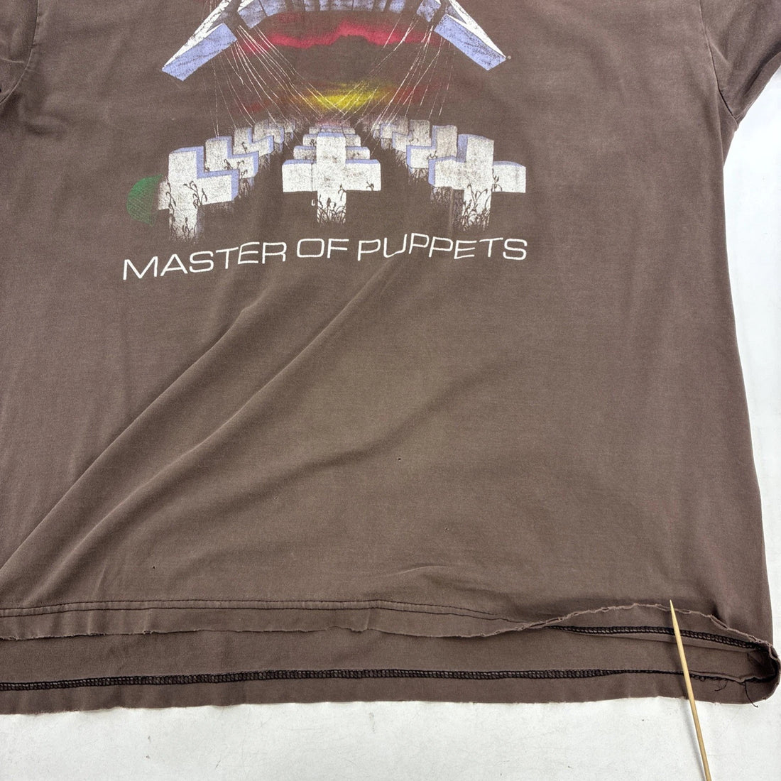 Vintage Metallica Master Of Puppets Artimonde T-Shirt Size XL 1997 90s