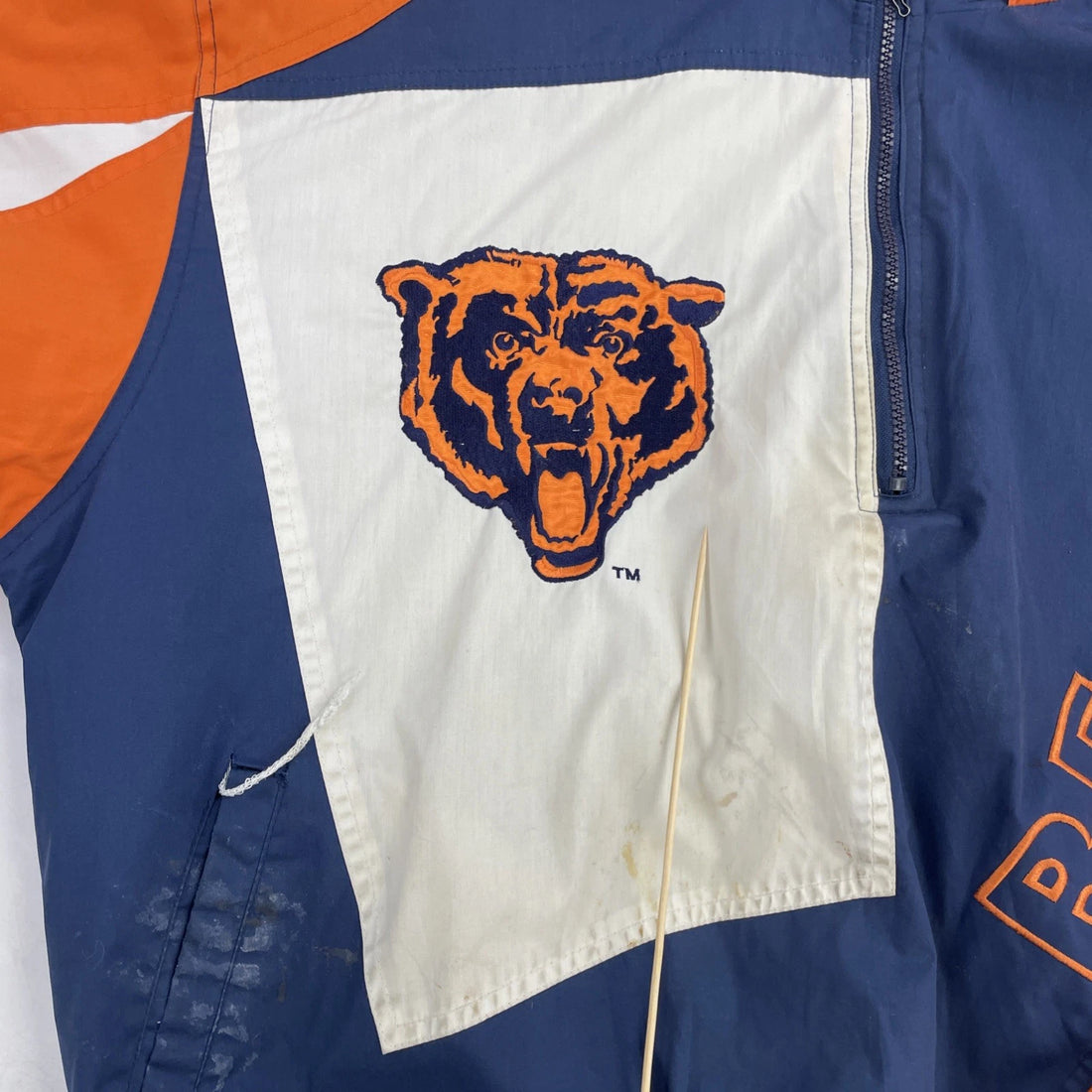 Vintage Chicago Bears Pro Player Puffer Jacket Size XL 90s NFL
