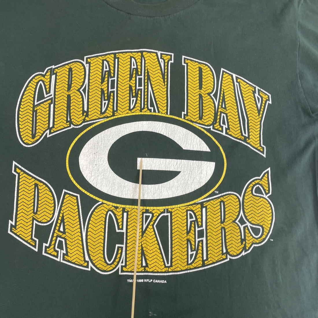 Vintage Green Bay Packers Starter T-Shirt Size Medium 90s NFL