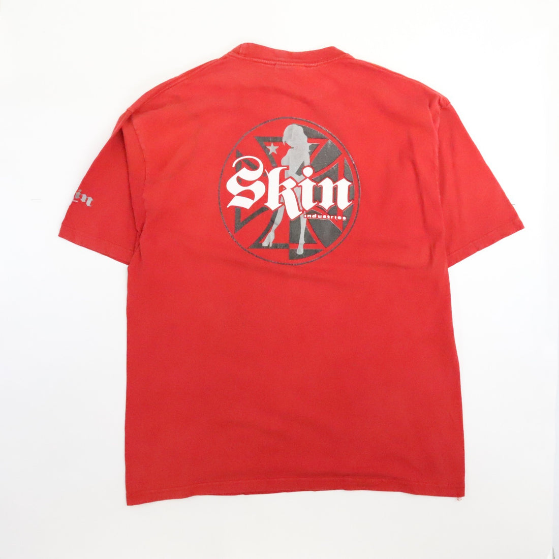 Vintage Skin Industries T-Shirt Size 2XL Red Y2K