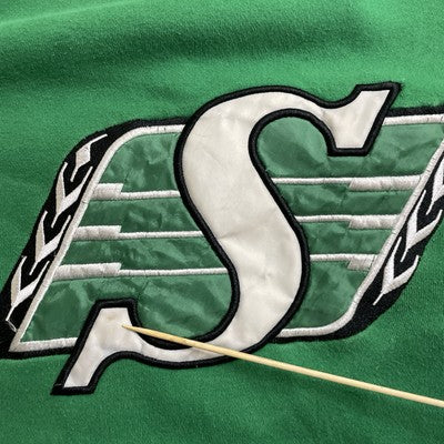 Vintage Saskatchewan Roughriders Sweatshirt Crewneck Size XL CFL