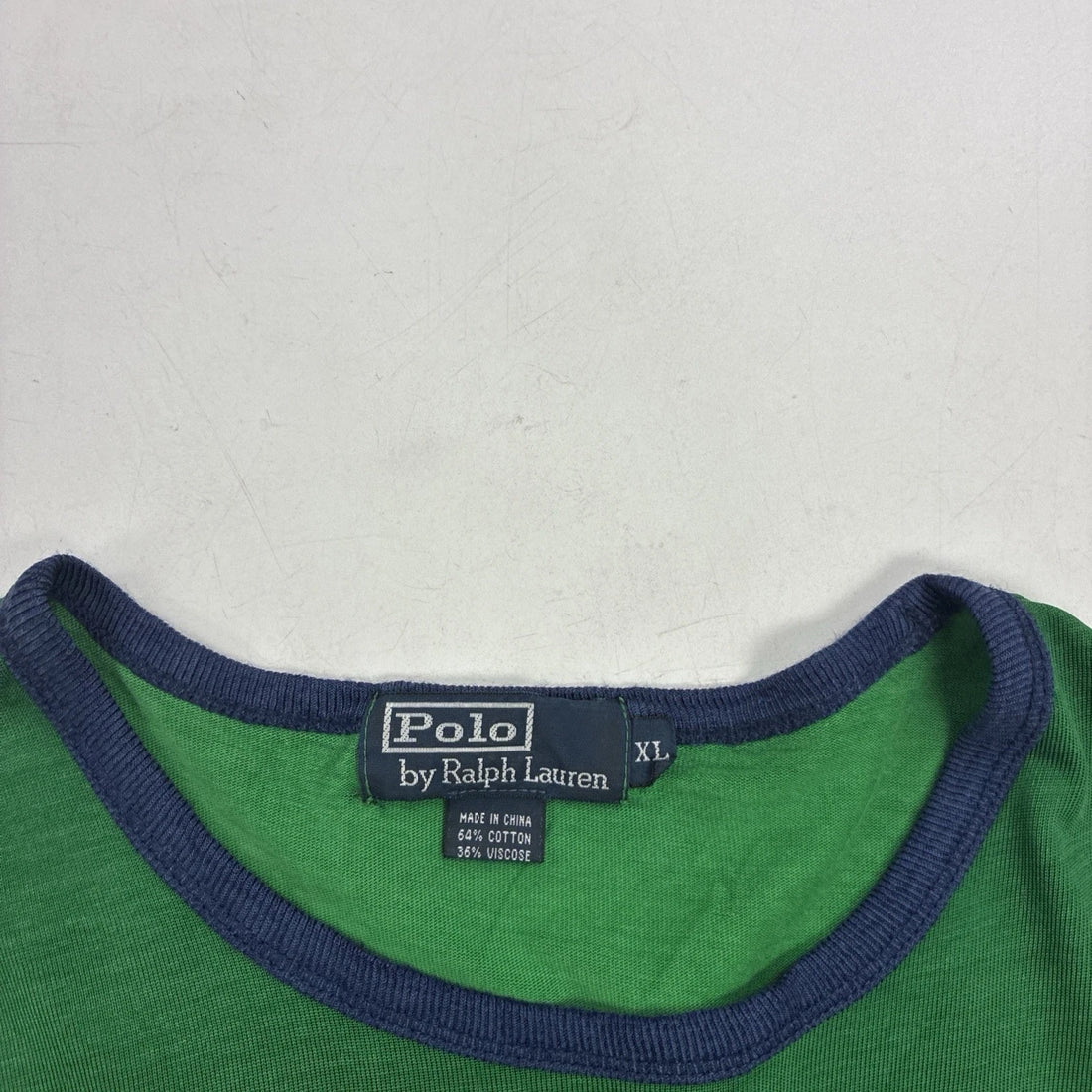 Vintage Polo Ralph Lauren Ringer T-Shirt Size XL