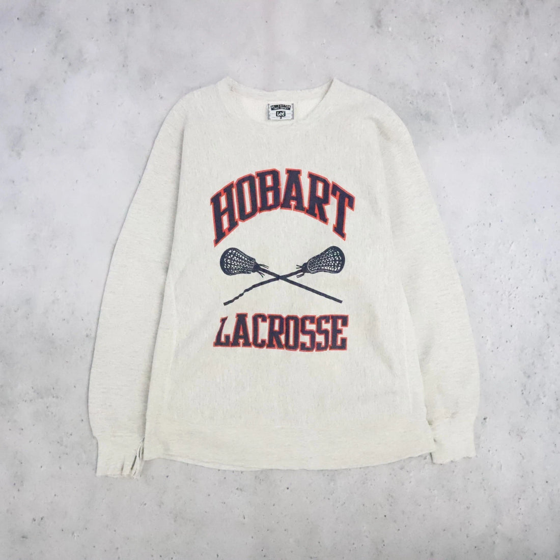 Vintage Hobart Lacrosse Crewneck Sweatshirt Size XL 90s