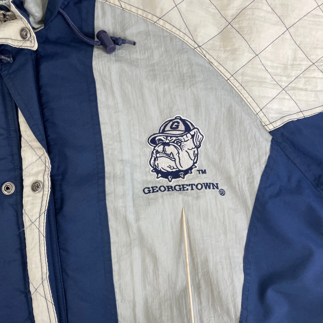 Vintage Georgetown Hoyas Starter Puffer Jacket XL 90s NCAA