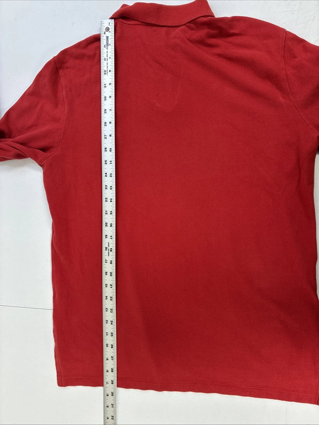 Polo Ralph Lauren Rugby Shirt Size Large Red Big Pony Long Sleeve