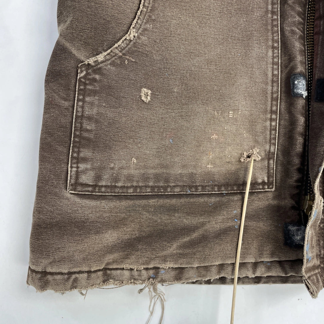 Carhartt Canvas Arctic Work Jacket Size Large Tall C26 DKB