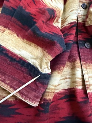 Woolrich Aztec Western Button Up Shirt Size XL