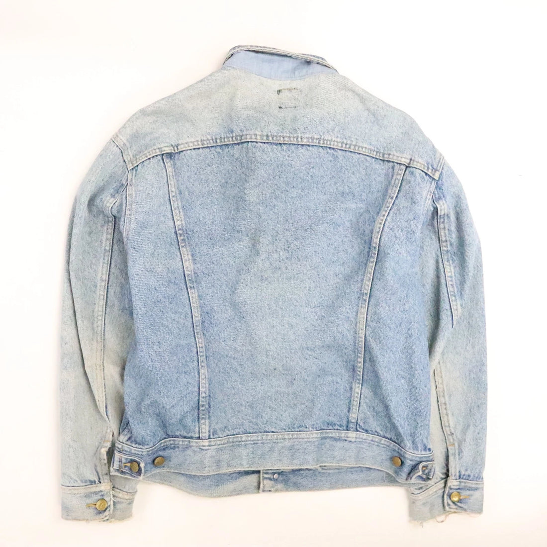 Vintage Lee Denim Trucker Jacket Size Large PATD-153438