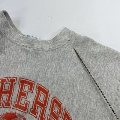 Vintage Amherst Soccer Coach Champion Reverse Weave Sweatshirt Size XL 90s