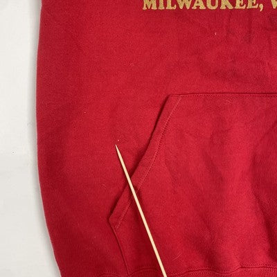 Vintage Miller Sweatshirt Hoodie Size Large Beer Promo 90s
