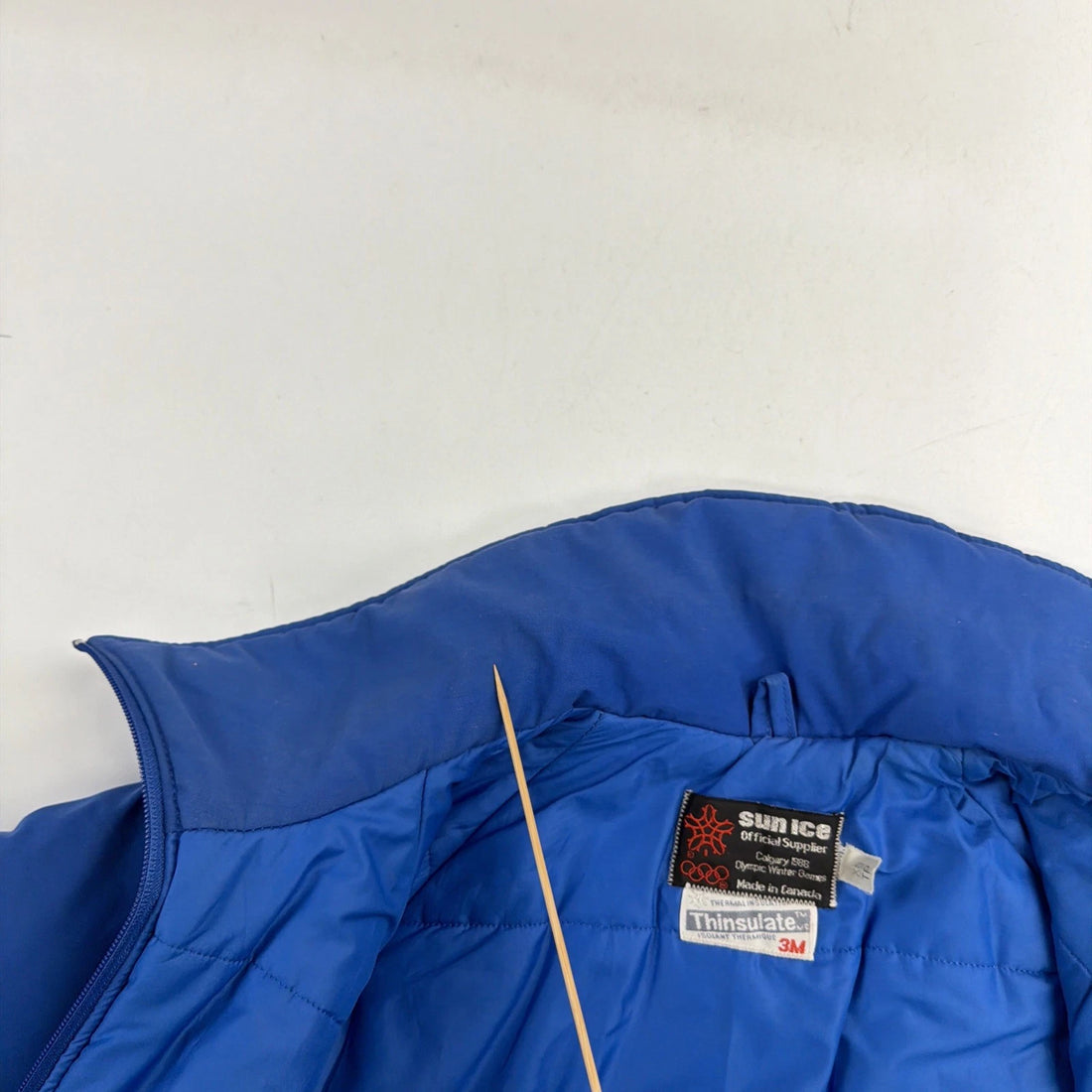 Vintage Calgary 1988 Winter Olympics Bomber Jacket Size XS 80s
