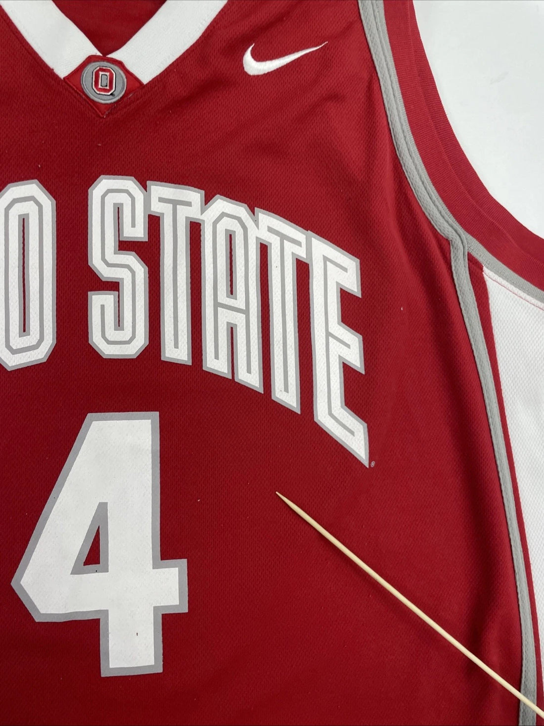 Vintage Ohio State Buckeyes Nike Basketball Jersey Size 2XL NCAA