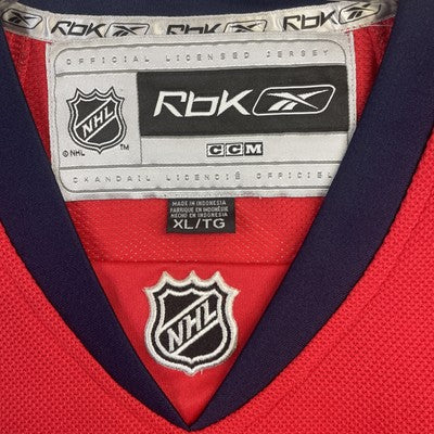 Washington Capitals Reebok Hockey Jersey Size XL Red NHL