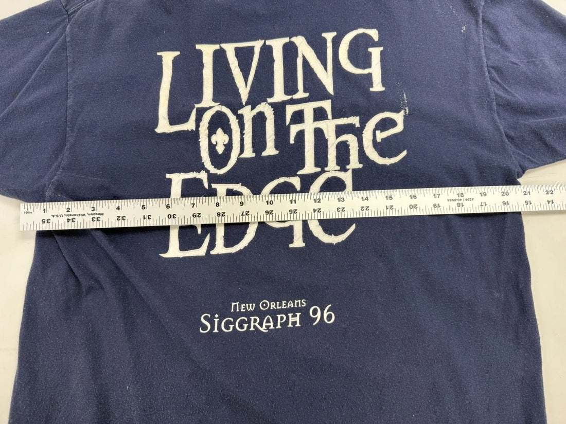 Vintage Hunchback Of Notre Dame Disney Living On The Edge T-Shirt Size XL 90s