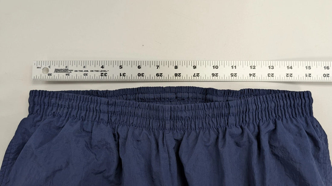 Vintage Nike Nylon Track Pants Size Large Tonal Blue