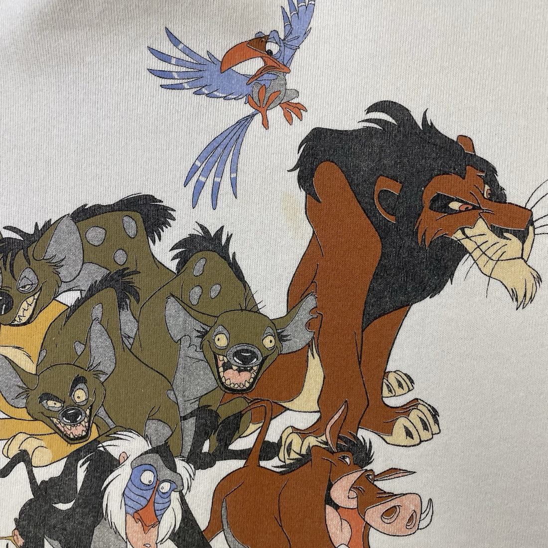 Vintage The Lion King Disney Crewneck Sweatshirt Size XL Movie Promo 90s