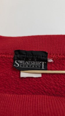 Vintage University Poland Crest Crewneck Sweatshirt Size Large 90s