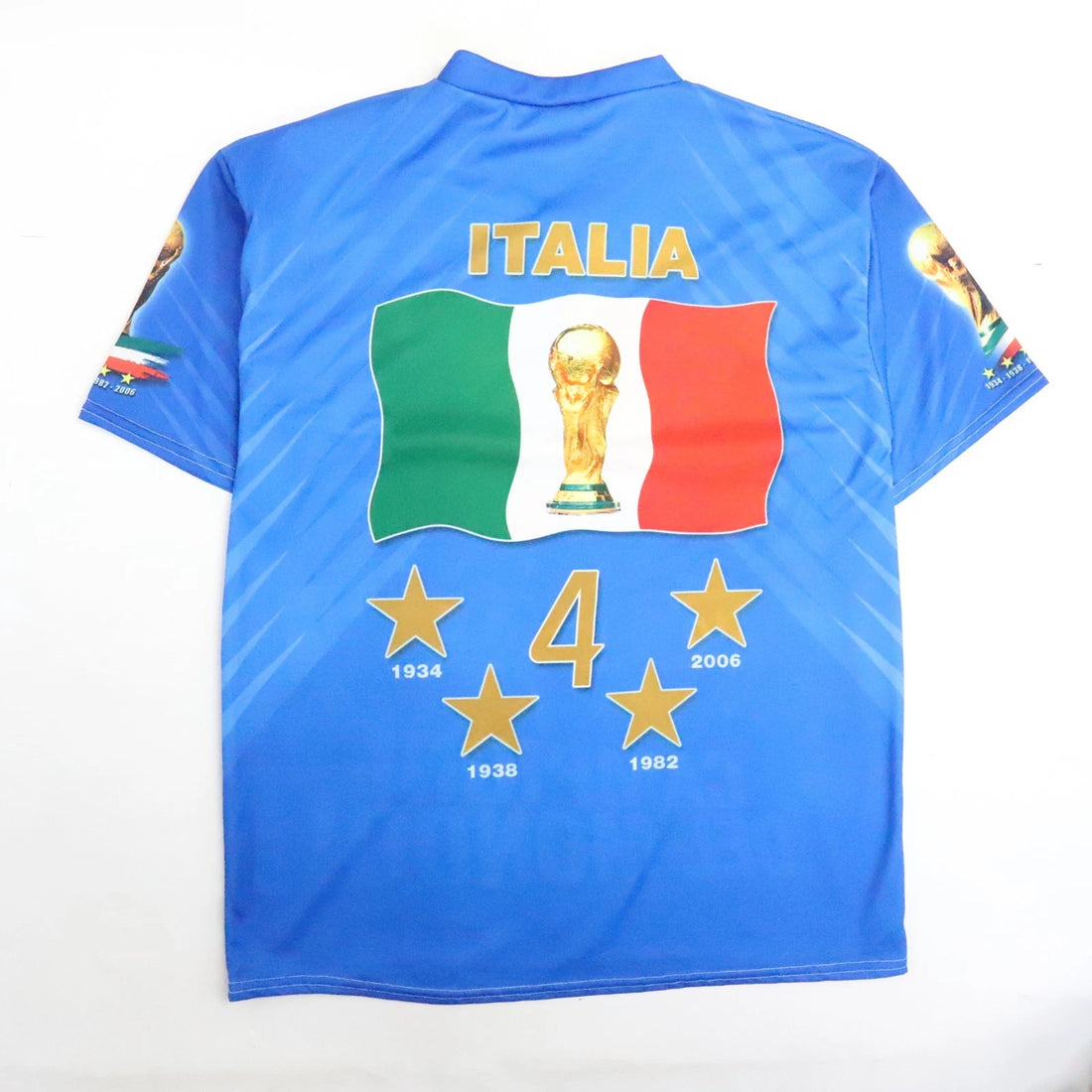Italia Berlino 9 Luglio 2006 Campioni Del Mondo Soccer Football Jersey Large