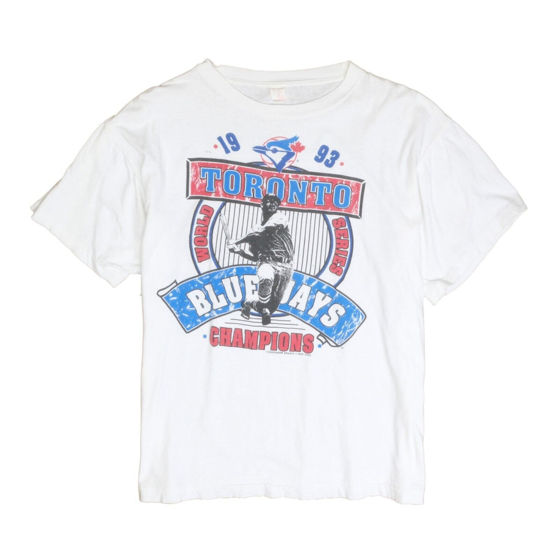 Vintage Toronto Blue Jays World Series Champions Size 2XL White 1993 90s MLB