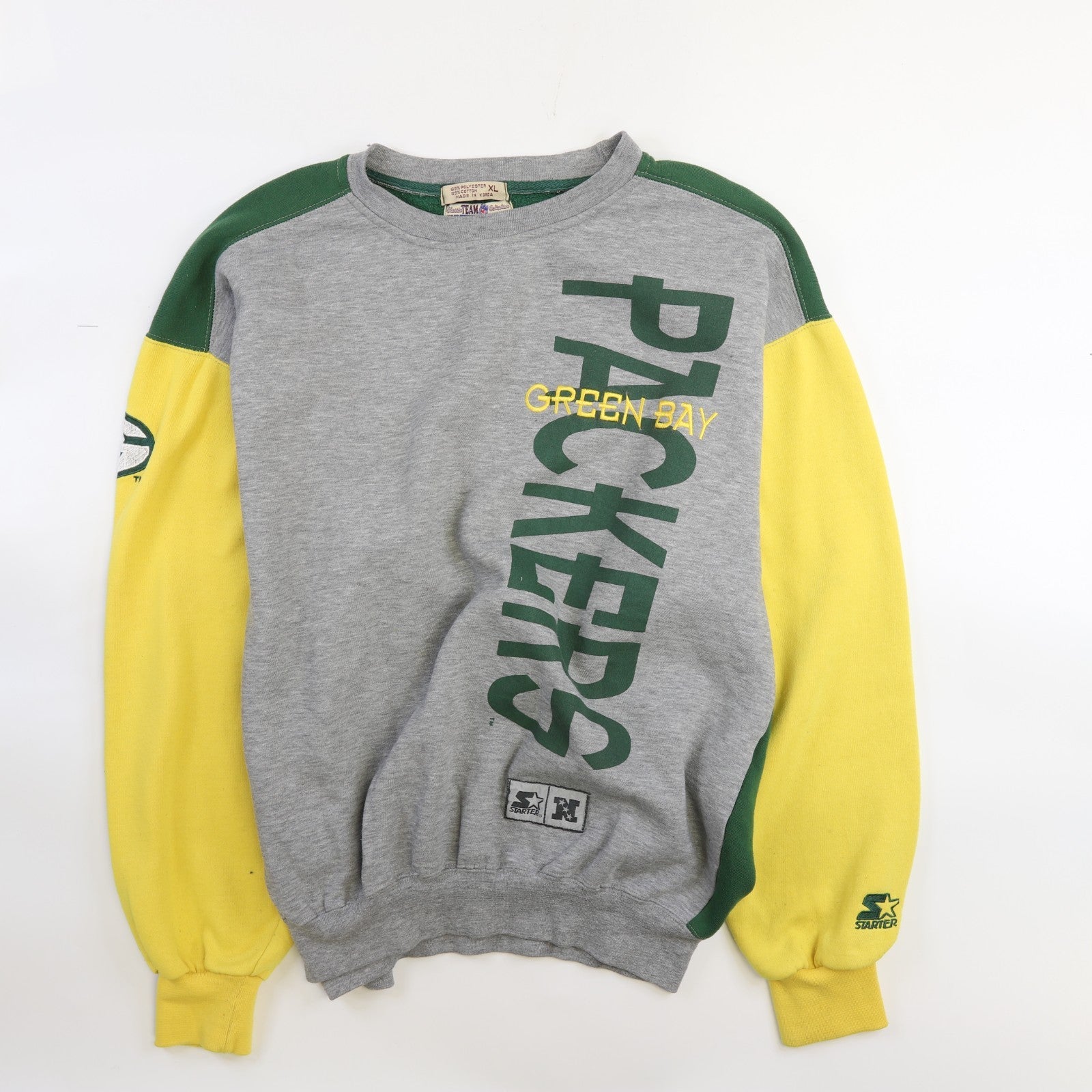 ヴィンテージ！starterトレーナー　（Nebraska） Vintage Starter Athletic Nebraska NCAA Striped Long-Sleeve