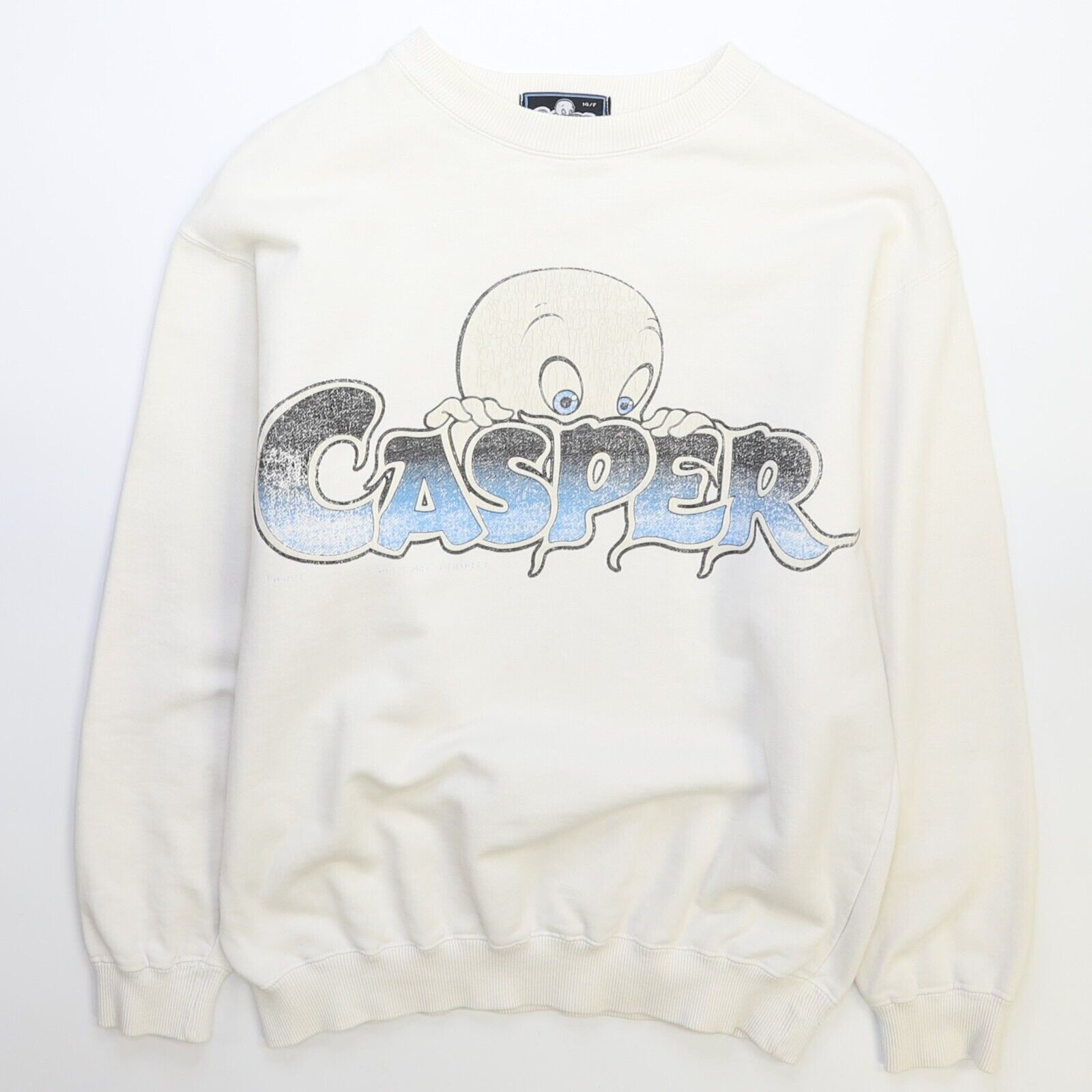 Vintage 90s Casper The Friendly Ghost popular Halloween Crew Neck Sweatshirt Adult LARGE