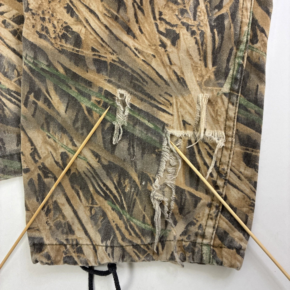 Vintage Mossy Oak Grass Camo Cargo Pants Size Large