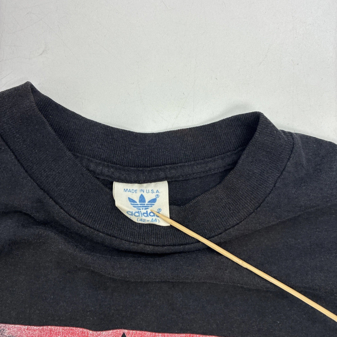 Vintage Adidas Trefoil T-Shirt Size Large 80s