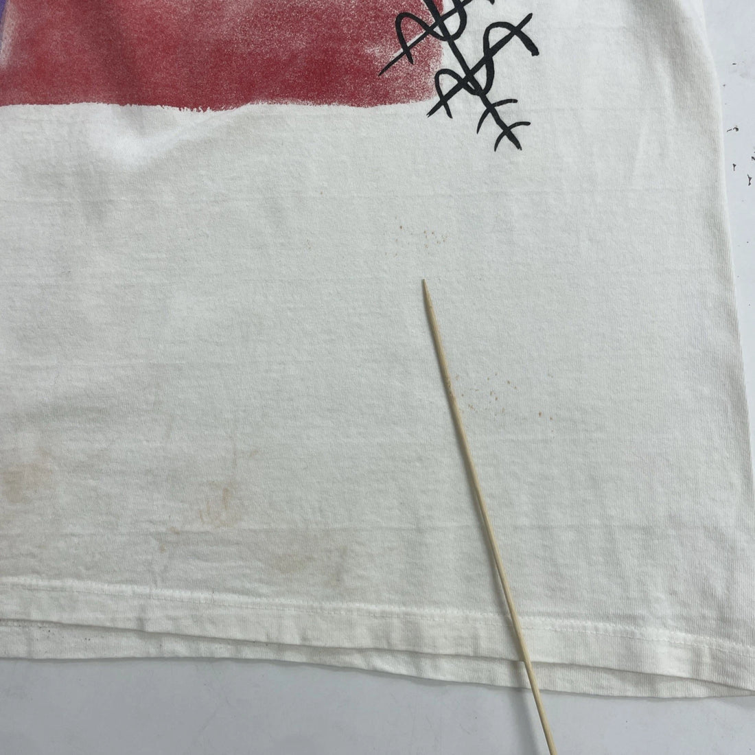 Vintage Mickey Mouse Art Painting Disney T-Shirt One Size 90s