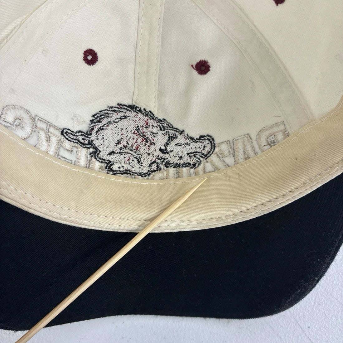 Vintage Tigger Disney Brim Spell Out Snapback Hat Cap OSFA 90s