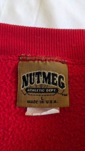 Vintage Chicago Bulls Sweatshirt Crewneck Large Nutmeg 90s NBA