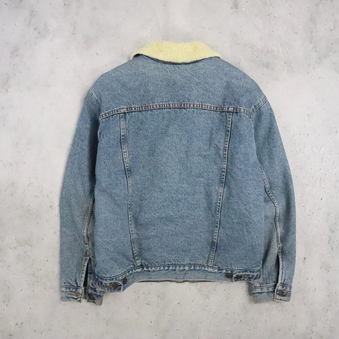 Levi's Sherpa Lined Denim Trucker Jacket Size Medium