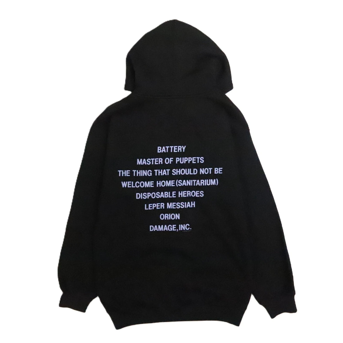 Vintage Metallica Master Of Puppets Artimonde Band Sweatshirt Hoodie Size Medium