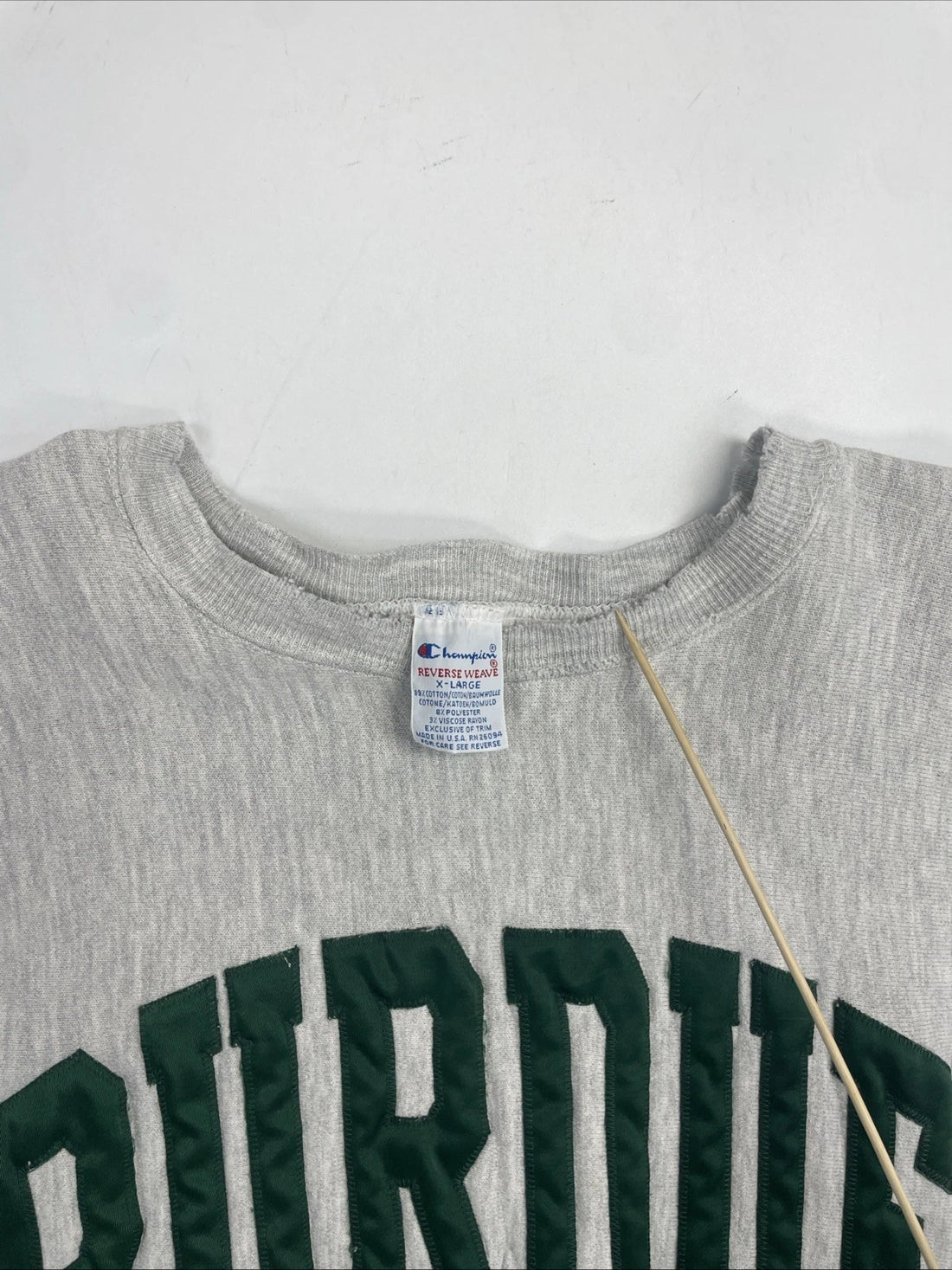 Vintage Purdue Champion Reverse Weave Crewneck Sweatshirt Size XL 90s NCAA