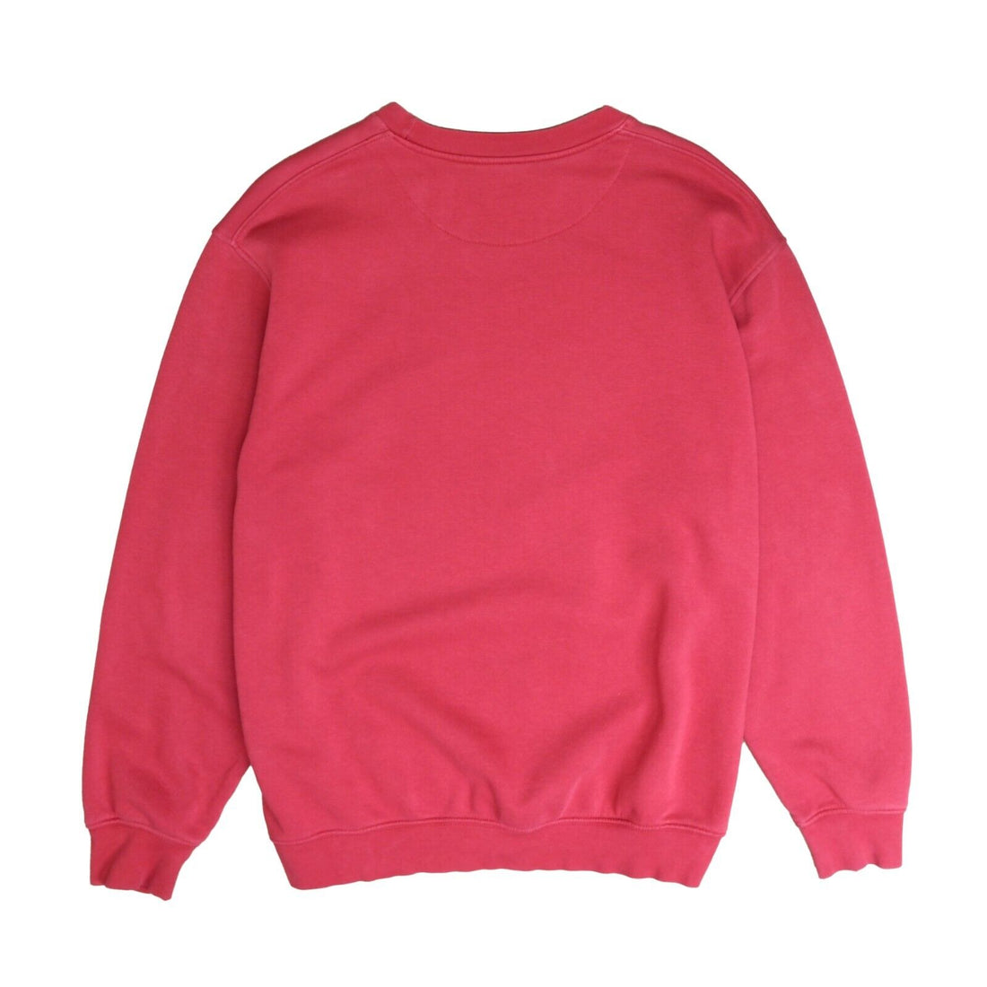 Vintage Nike Sweatshirt Crewneck Size Large Red Embroidered Swoosh