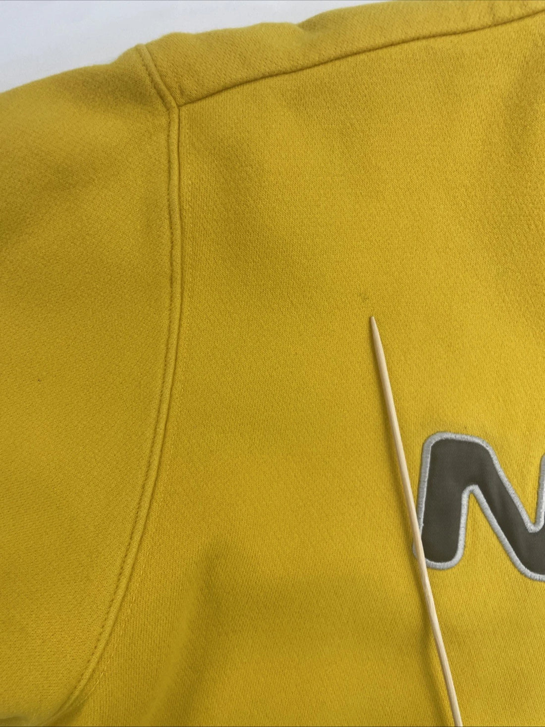 Vintage Nike Crewneck Sweatshirt Size Small Yellow Spell Out