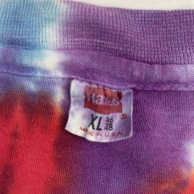 Vintage Grateful Dead All We Need Is Music Bears Tie Dye T-Shirt Size XL
