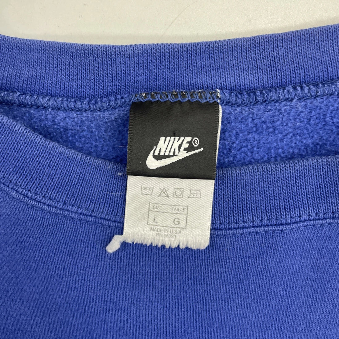Nike Crewneck Sweatshirt Size Large Blue
