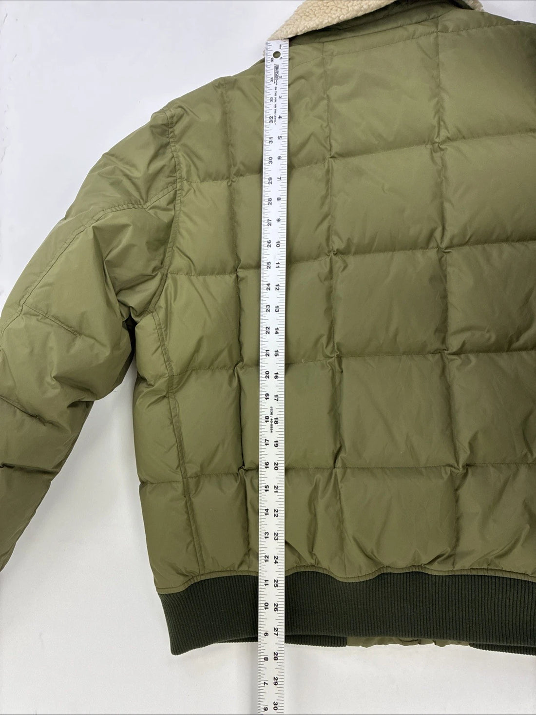 Lands' End Puffer Bomber Jacket Size Large