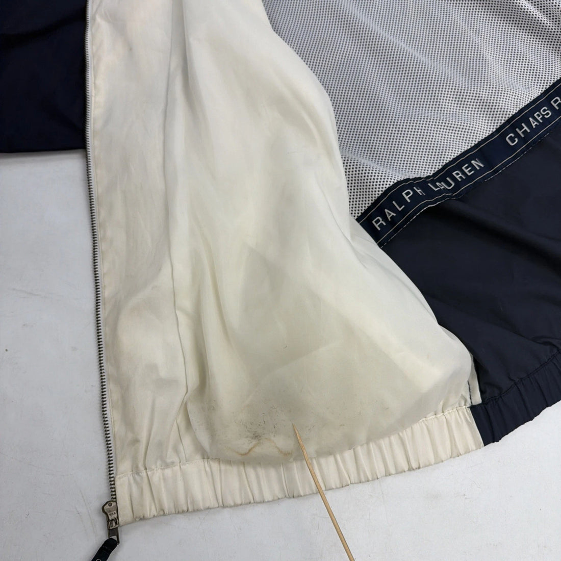 Vintage Chaps Ralph Lauren Windbreaker Light Jacket Size Large
