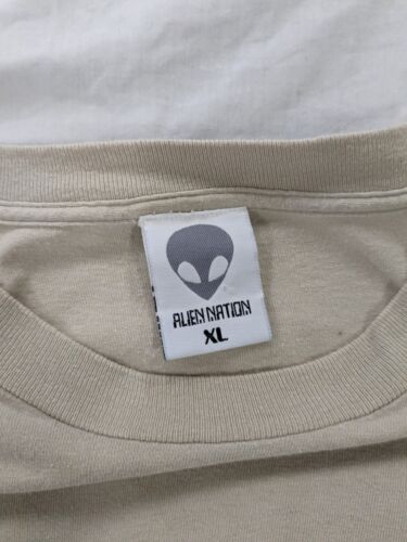 Vintage Alien Nation Skate T-Shirt Size XL Skateboard