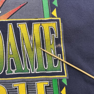 Vintage Notre Dame Fighting Irish Logo 7 T-Shirt Size XL Tall 90s NCAA